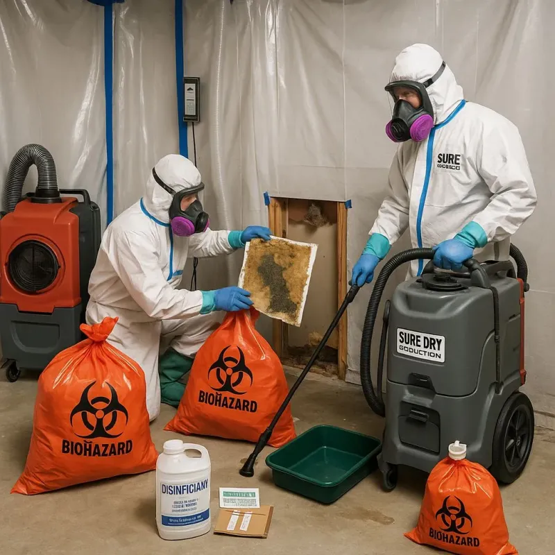 Contaminated Water Handling Protocols process in Farmington, MS